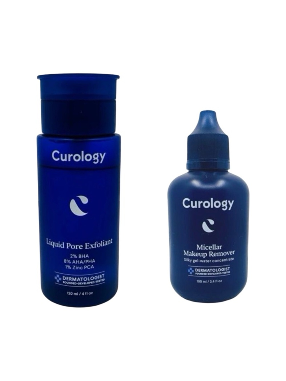 Curology Micellar Makeup Remover & Liquid Pore Exfoliant